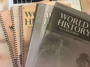 Abeka World History Student Test Map Project Teacher Key Test Manual Text Answer - Picture 1 of 2