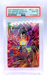 DBS SS4 "VEGETA" Super Saiyan 4 #BT11-032 PSA 10 Ult Evolution  - Picture 1 of 2