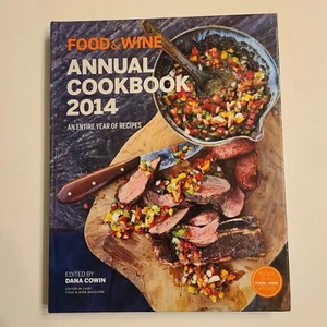 Food & Wine Cookbooks Lot Of 2 New Condition Annual 2014 & 2015  Kitchen Recipes - Picture 1 of 9
