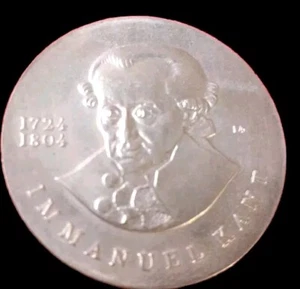 20 Mark DDR Silber Immanuel Kant 1724-1804 - Bild 1 von 2