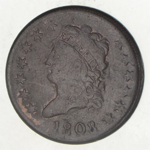 1808 Classic Head Large Cent *3819 Cover