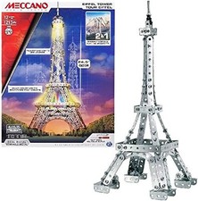 Meccano-la Torre Eiffel ed il Ponte di Brooklyn Tower Confezione per (30c)