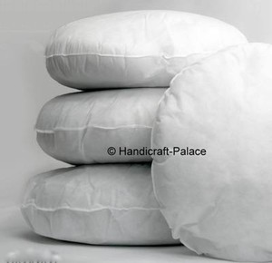 white floor pillow