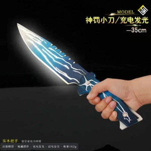 DIY VALORANT Cyberpunk Led Grow Cosplay Safe StatTrak Blade Model Prop - Picture 1 of 12