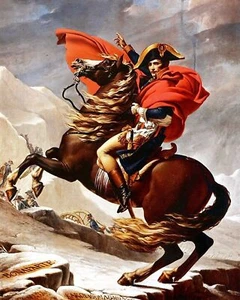 Napoleon on his Horse Red Painting 8x10 Acid-Free Museum Grade Giclee Print A74 - Picture 1 of 5