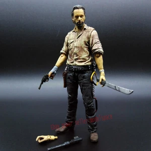 PVC McFarlane The Walking Dead Rick Grimes Action Figure Collection In Stock NEW - Picture 1 of 4