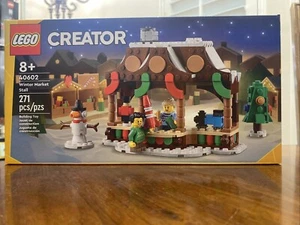 Lego 40602 Christmas Winter Market Stall GWP Factory Sealed SHIPS FAST - Picture 1 of 18