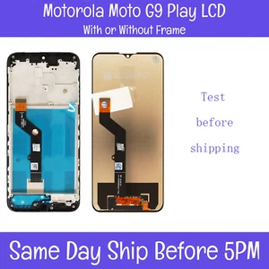 Moto Motorola G9 Play XT2083 Pantalla LCD Pantalla Táctil Digitalizador Repuesto - Imagen 1 de 2