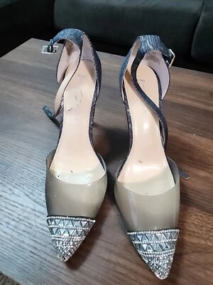 Betsey Johnson SB имбирный ремень каблук размер 8 М - Изображение 1 из 4