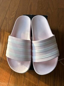 adidas Womens Flip Flop Sandals Size 7 Color-Pink Lightweight & Comfy - Picture 1 of 5