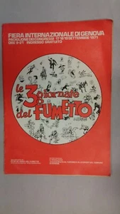 Die 3 Tage des Comics, Katalog, Internationale Messe Genua 1971. - Bild 1 von 2