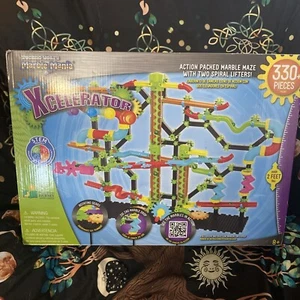 Techno Gears Marble Mania Xcelerator Marble Maze Construction Set Game Stem NEW - Picture 1 of 5