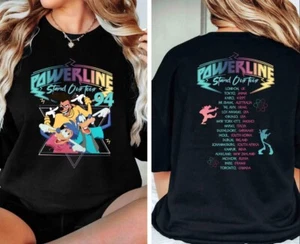 Retro 90s Goofy Movie T Shirt, Max Goofy Roxanne Powerline Shirt - Picture 1 of 2