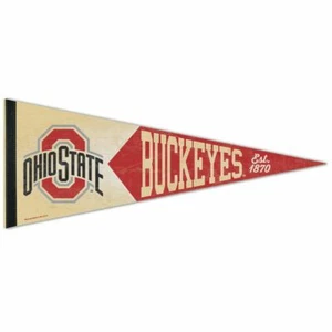Ohio State Buckeyes Pennant 12x30 - Picture 1 of 1