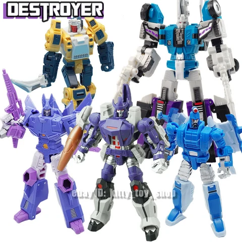 Pocket Size Small Scale Universe War Villain Robot Destroyer Cannon Figures Toy Cover