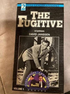DER FLÜCHTIGE David Janssen Band 1 mit 2 Folgen VHS - Bild 1 von 4