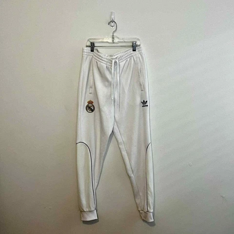 2016 Adidas Real Madrid Training Jogger Warm-up Track Pants White Purple Rare M Cover