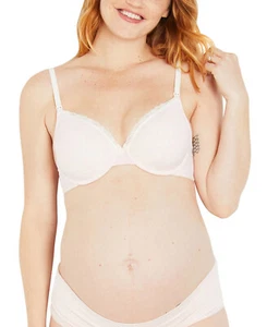 Motherhood Maternity Full-Coverage Nursing Bra Pink 36DDD - Picture 1 of 2