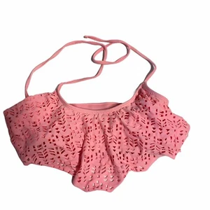 rue bleu Swimsuit Bikini Top Pink Peach Size Small - Picture 1 of 3