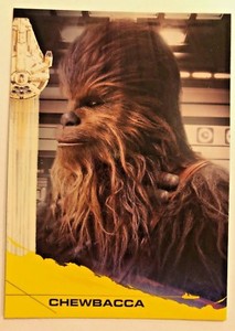 2018 Topps Solo Star Wars Story #86 Chewbacca YELLOW NrMint-Mint