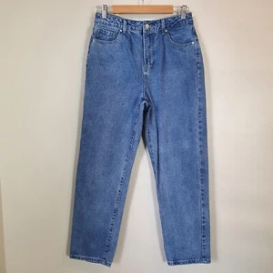 Vaqueros Mom Valleygirl Azul Denim Talla 10 Nuevos con Etiquetas Cintura Alta - Imagen 1 de 5