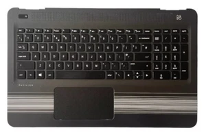 HP Pavilion 15-AU183SA 15-AW065SA Palmrest UK Keyboard & Touchpad 856028-083 - Picture 1 of 2