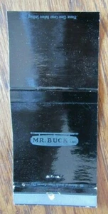 CUBIERTA DE CERILLA DE ALMACENAMIENTO DE ROPA: MR. BUCK CUBIERTA DE CERILLA VACÍA -G23 - Imagen 1 de 2