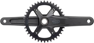 microSHIFT Sword 1x Crankset - 175mm, 10-Speed, 40t, 110 Asym BCD, 24mm Spindle - Picture 1 of 1
