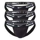 Nike Homme Jockstrap, 3Er Paquet - Jocks , Tanga Slip , Coton Extensible