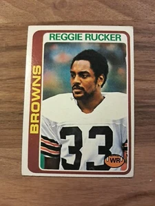 1978 Topps - #473 Reggie Rucker, Browns, receptor ancho  - Imagen 1 de 10