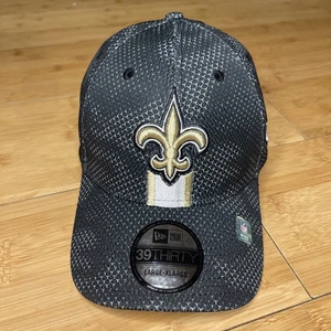 New Era 39THIRTY New Orleans Saints NFL Sideline Fitted L/XL Flex Stretch Hat - Picture 1 of 13