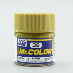 GUNZE C-039 MR. COLOR (10 ML) DARK YELLOW (SANDY YELLOW) - Picture 1 of 1