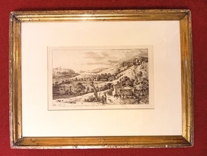 Jean Jacques de Boissieu (1736 - 1810) Radierung,Vue de champs verd pres de Lyon - Picture 1 of 4