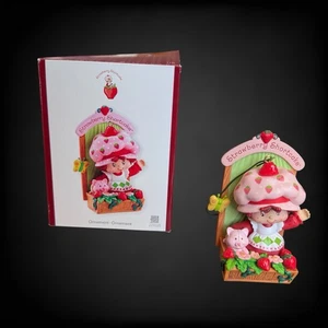 Tarjetas Carlton de colección Strawberry Shortcake/Pupcake adorno perfumado 2007 caja rara - Imagen 1 de 9