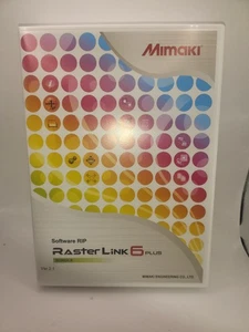 Software originale Ver2.1 Raster Link 6 Plus Rip con CD per stampante Mimaki - Foto 1 di 1