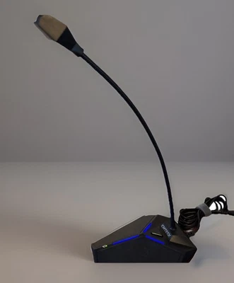 Crystal Omnidirectional Condenser USB Mic for YouTube, Skype, Games - 6ft Cable - Image 1 of 4