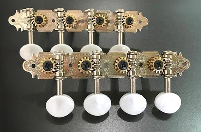 1/14 A style Mandolin Mandola Nickel plated machine head tuner peg key 346N-SW - Image 1 of 4