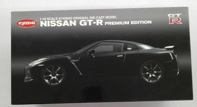 1/18 Scala Nissan Premium Edizione Kyosho Originale Modellino Modello 08473BK - Immagine 1 di 3