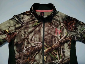 Huntworth Damen Oak Tree Evo Fleece Camo Jagd Full Zip Jacke Gr. M - Bild 1 von 14