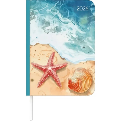ALPHA EDITION GMBH Lady Journal Beach 2026 - Taschenkalender A6 (10,7x15,2 cm) - Weekly - 192...