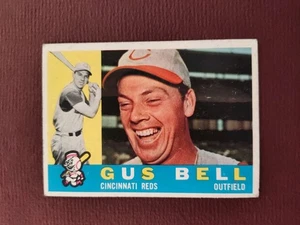 GUS BELL Cincinnati REDS 1960 TOPPS Baseball ⚾ Karte #235 - Bild 1 von 2