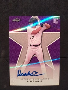 Blake Burke 2020 Leaf Perfect Game 1/1 Halo Purple  - Bild 1 von 18
