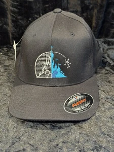 Disney Castle Flex Fit Hat Cap Imagineering Exclusive Adjustable NWT S/M - Picture 1 of 5