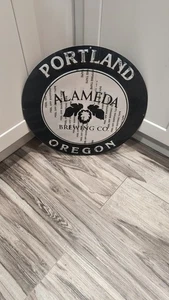 Alemeda Brewing Company Blechschild Bier Portland Oregon Bar Man Cave Craft Tacker - Bild 1 von 2