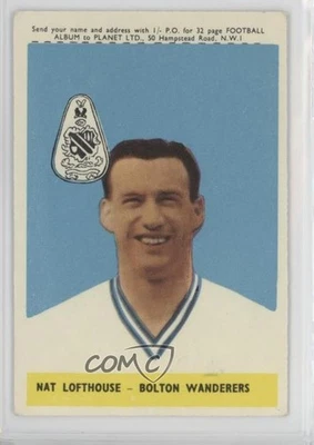 1958-59 A&BC Footballers Nat Lofthouse #46 novato RC 10pr Foto 1 de 3