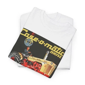 Vintage Case-O-Matic Case Tractor Retro Tee, Unisex T-Shirt for Farmers, Farming - Picture 1 of 109