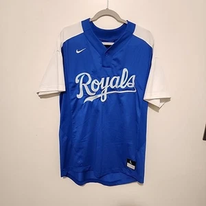 Nike Dri-Fit Kansas City Royals Baseball Jersey Mens Large - Picture 1 of 7