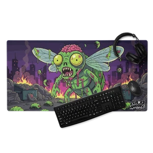 Tapis de souris de jeu Explore Apparel Mutated Zombie Fly Brain Dump | ZOMBIE HORROR - Photo 1/1