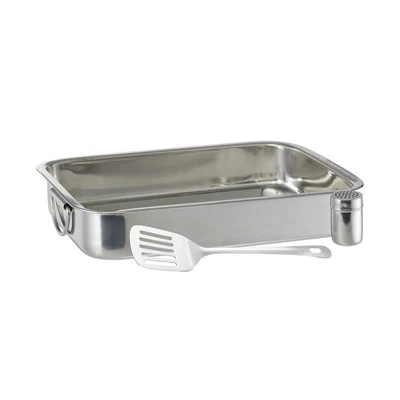 Auflaufform set Gratinform Edelstahl Ofenform 3-teilig spülmaschinenfest - Bild 1 von 4