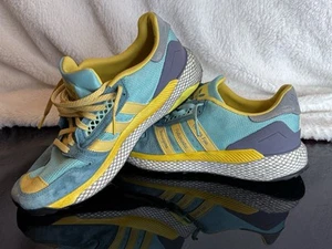 Zapatillas Adidas Hechas por el Hombre X Questar Talla 9.5 GY3018 Light Aqua Zapatos Para Hombre’s - Imagen 1 de 10